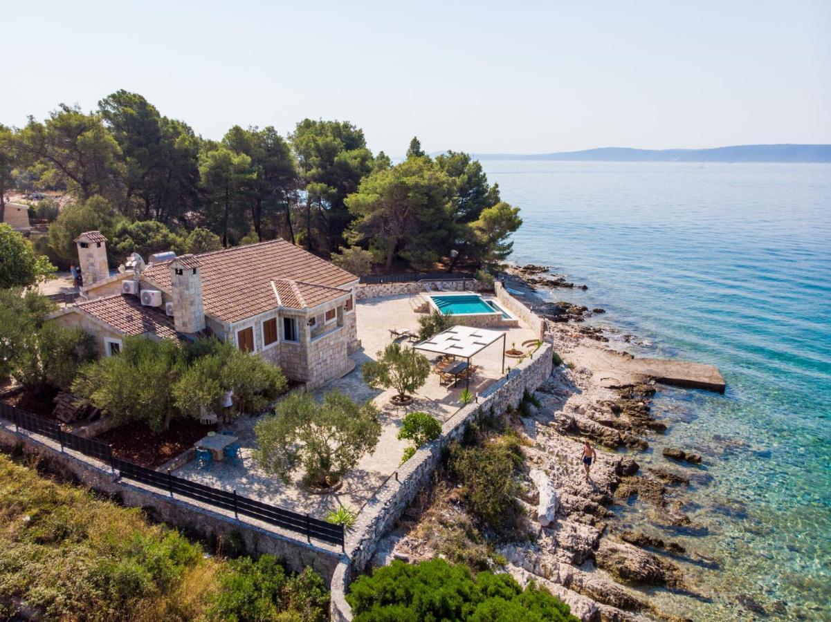 Villa Rudini With Heated Pool Okrug Gornji Dış mekan fotoğraf